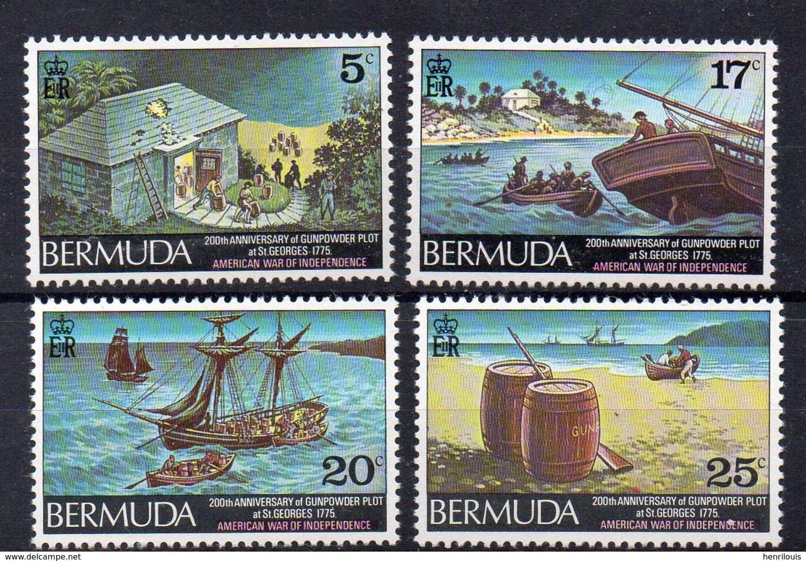 BERMUDES  Timbres Neufs ** De 1975  ( Ref 2486  ) - Bermudes