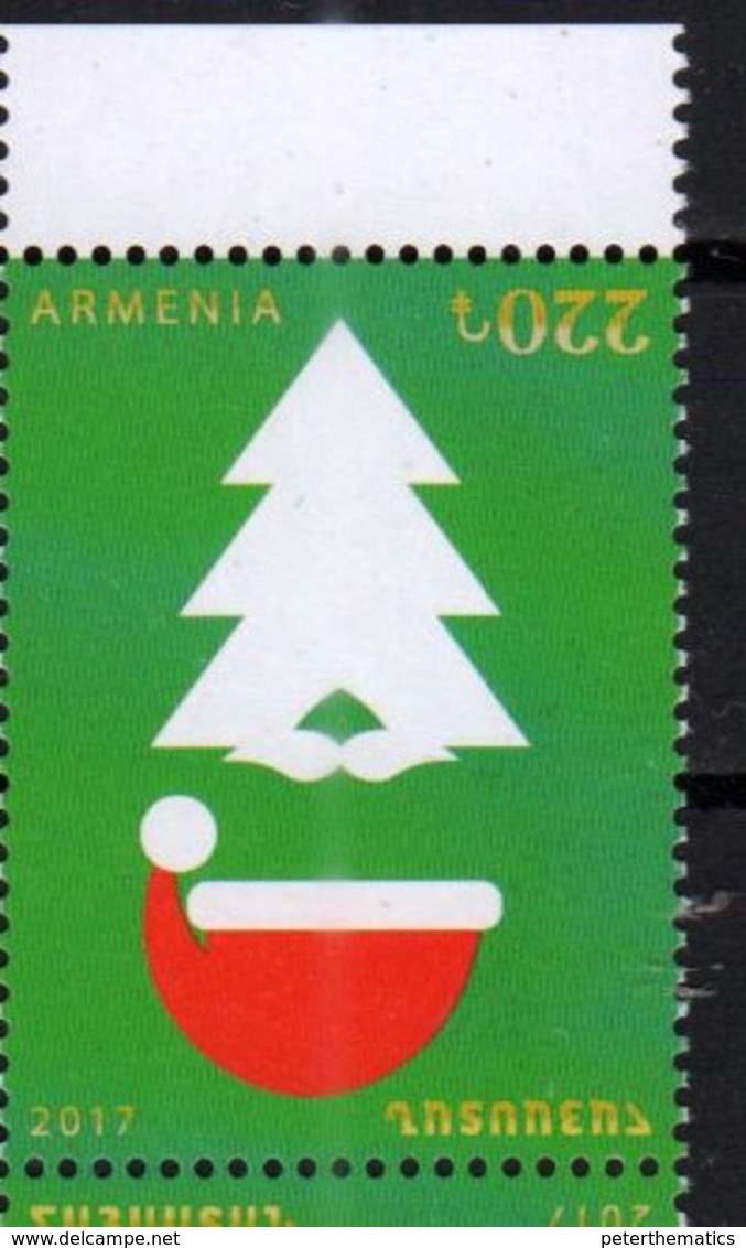 ARMENIA, 2017, MNH, CHRISTMAS, 1v - Christmas