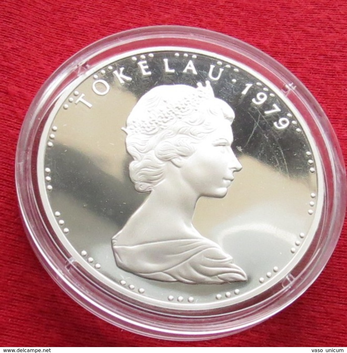 Tokelau 1 $ 1979  Silver Proof - Autres – Océanie