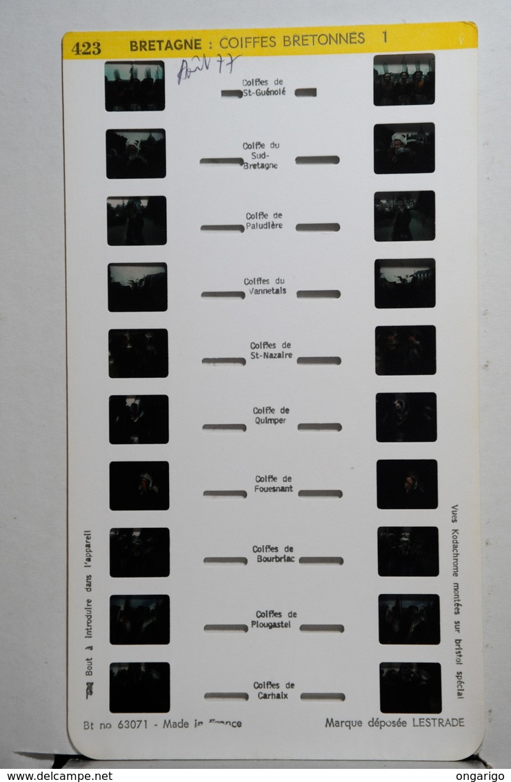 LESTRADE :    423   BRETAGNE :  COIFFES BRETONNES  1 - Stereoscopes - Side-by-side Viewers