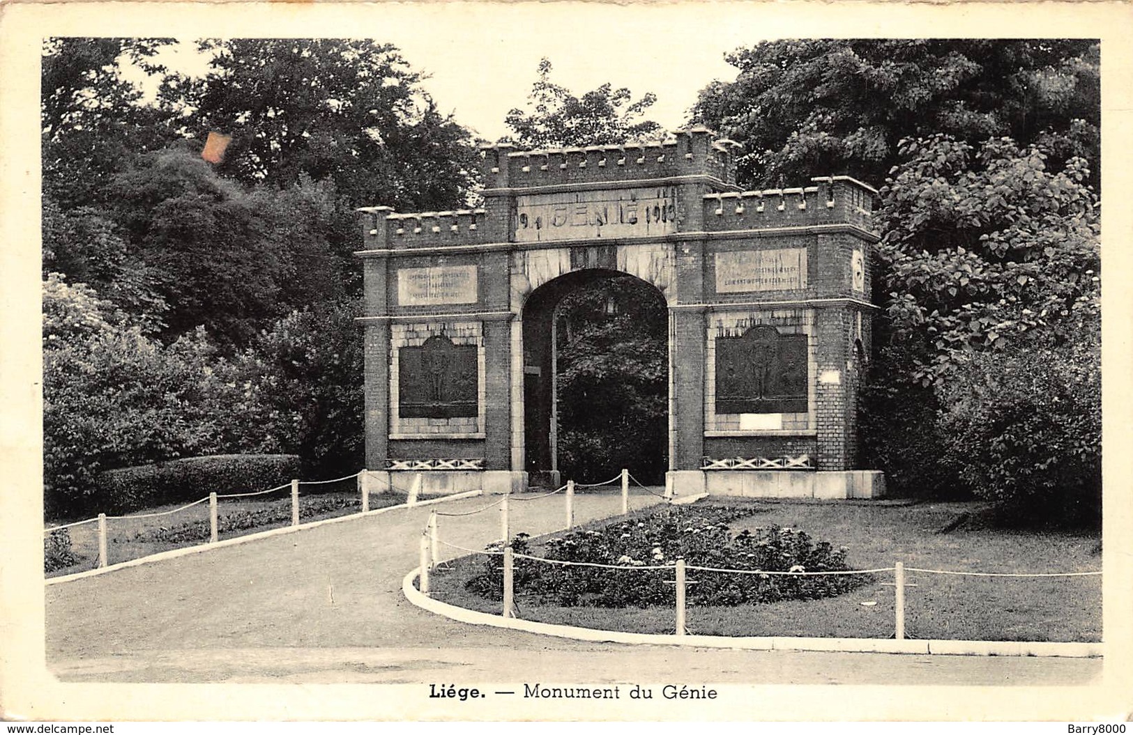 Luik Liége Liege  Monument Du Génie      X 4699 - Luik