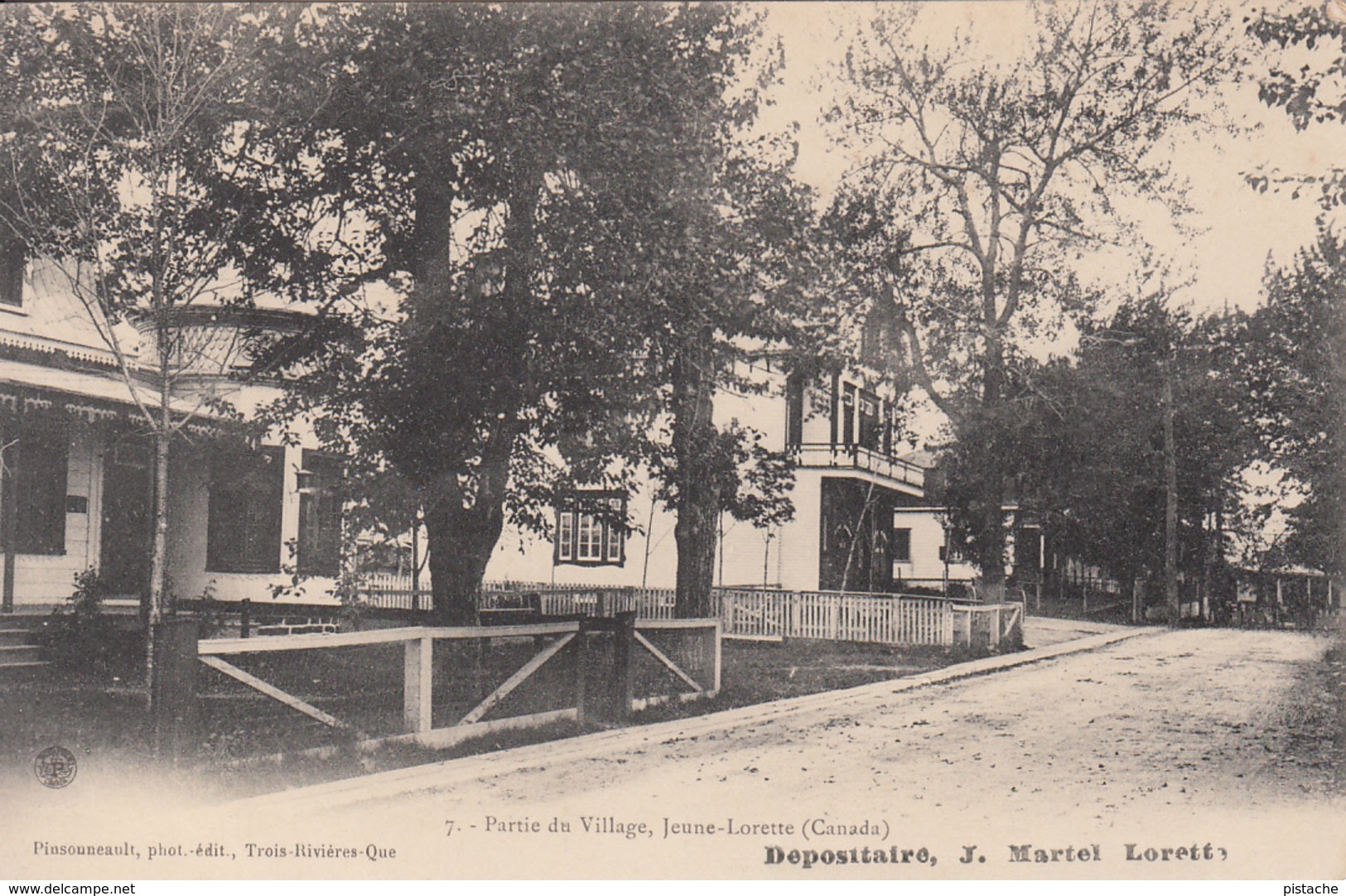 Village Jeune-Lorette Québec Canada - Pinsonneault Trois-Rivières  - 2 Scans - Other & Unclassified