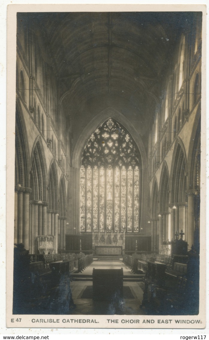 Carlisle Cathedral, The Choir And East Window - Carlisle