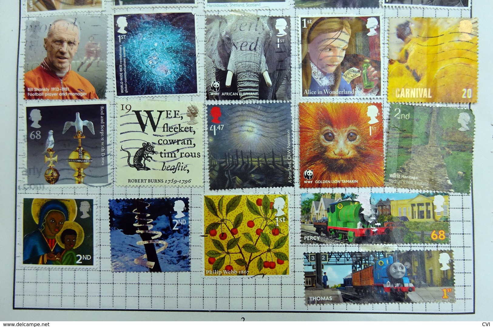 The Globe Master World Stamp Album. - Collections (with Albums)