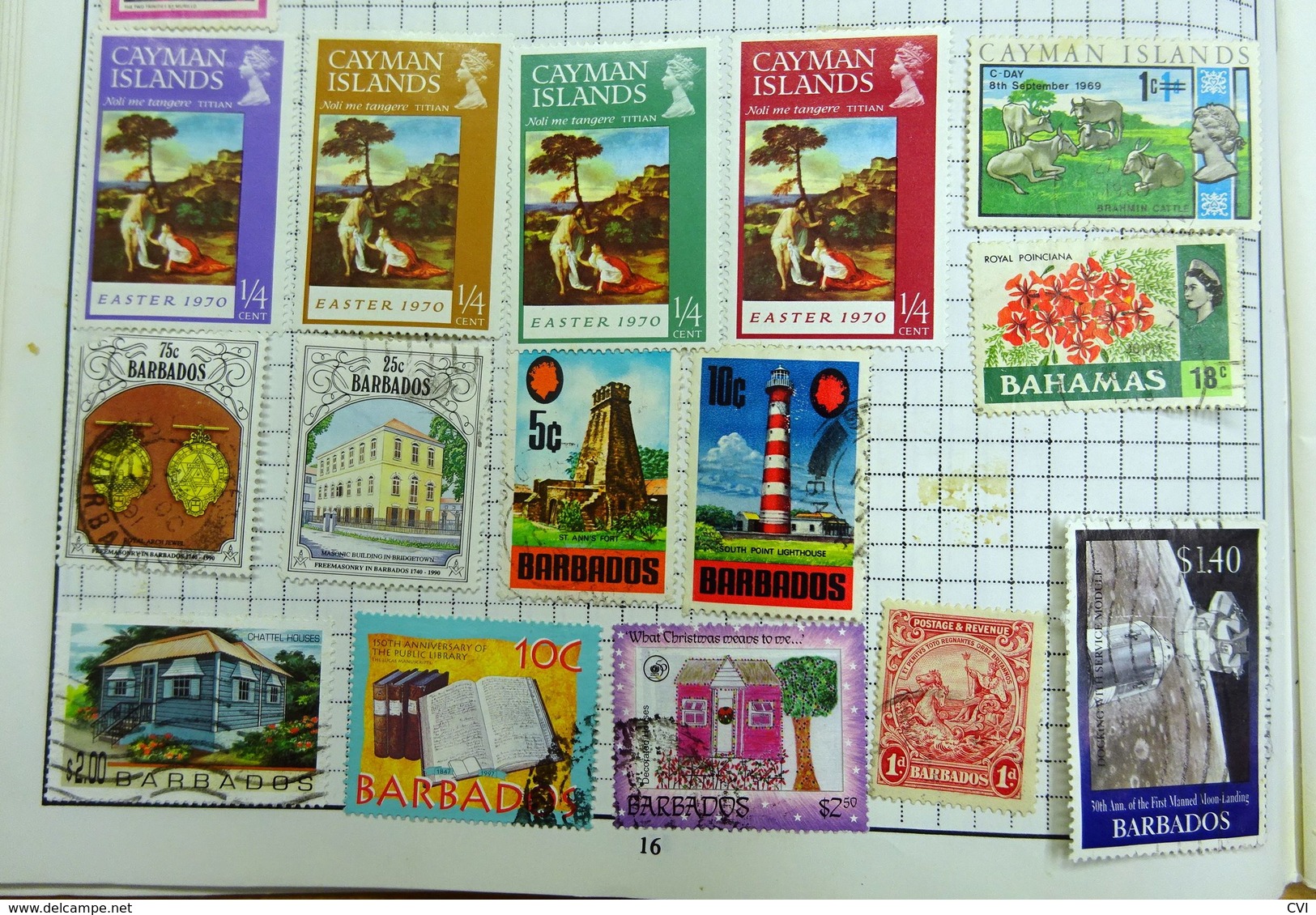 The Globe Master World Stamp Album.