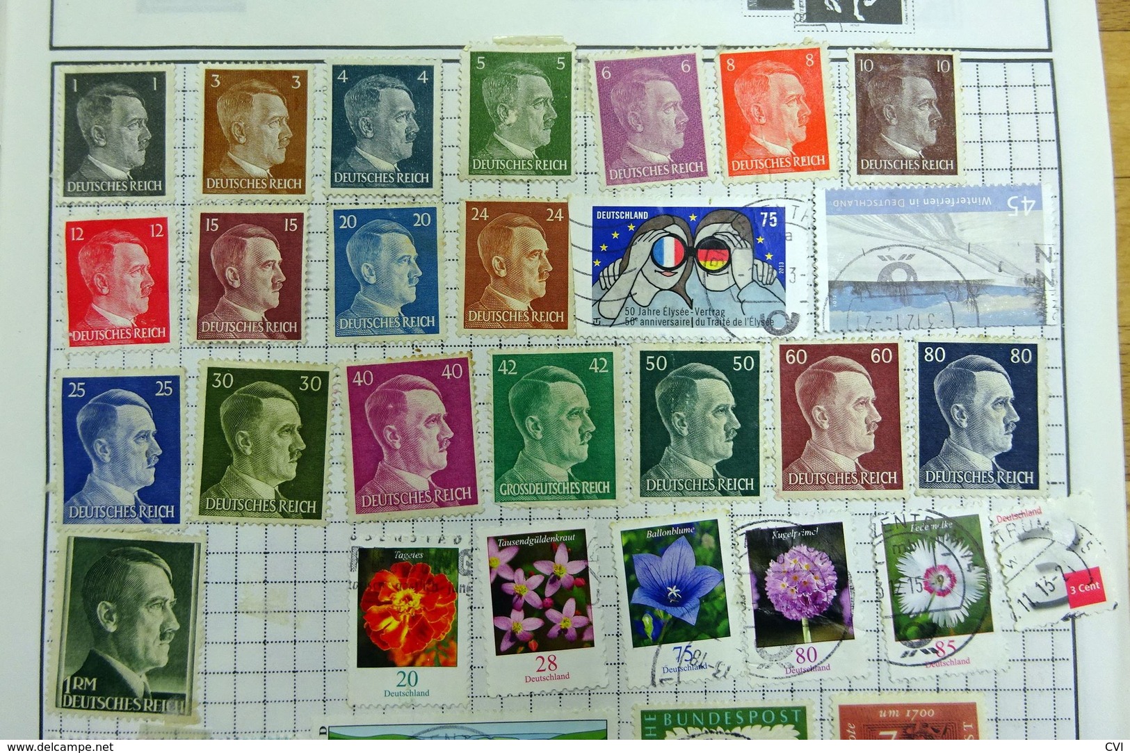 The Globe Master World Stamp Album.