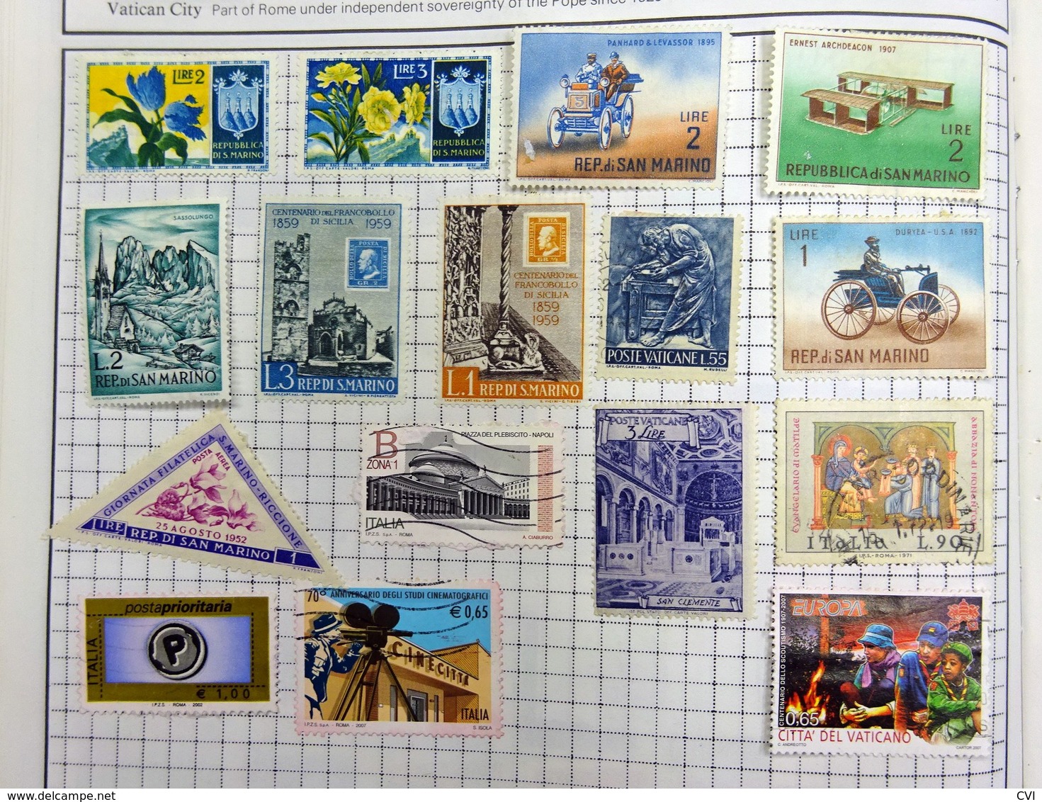 The Globe Master World Stamp Album.