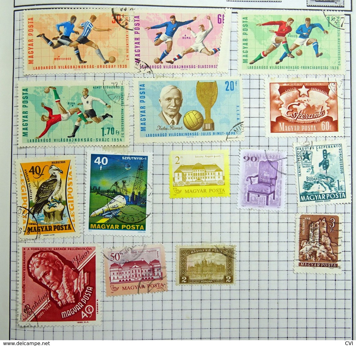 The Globe Master World Stamp Album.