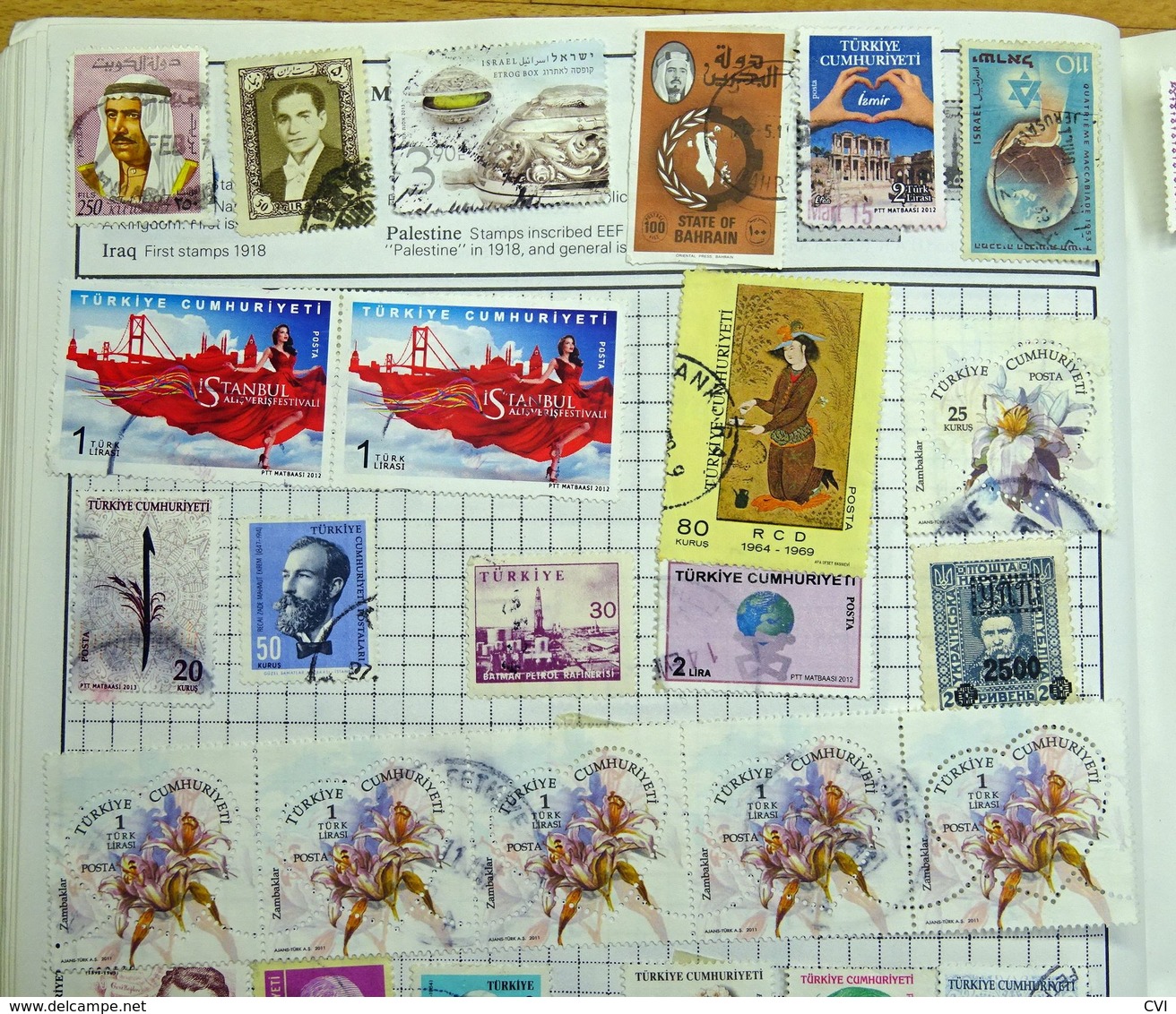 The Globe Master World Stamp Album.