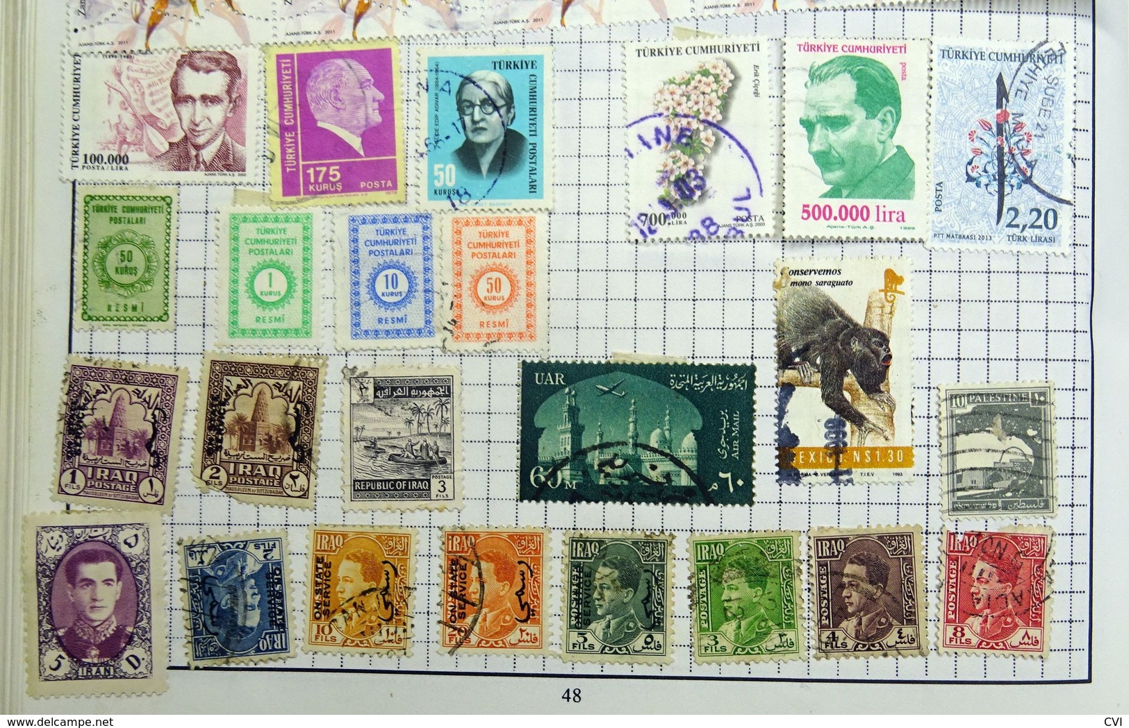 The Globe Master World Stamp Album.