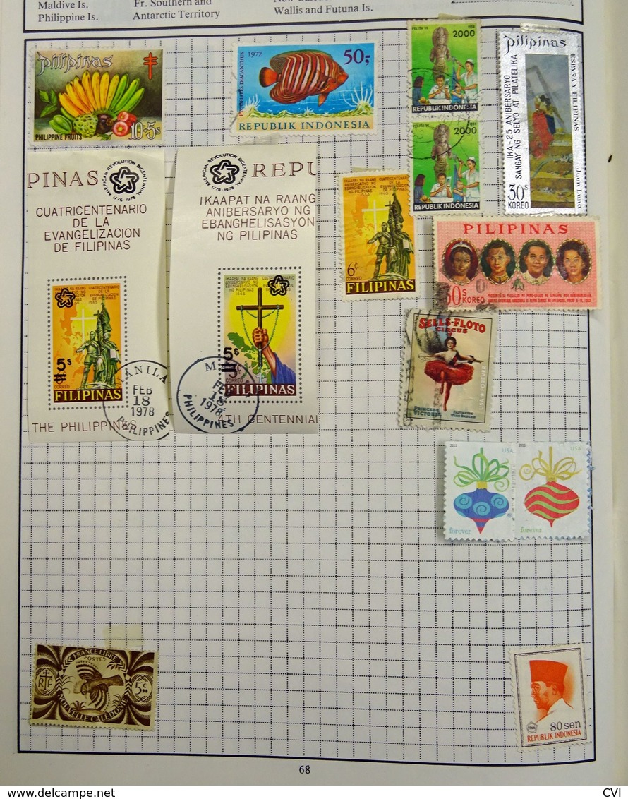 The Globe Master World Stamp Album.