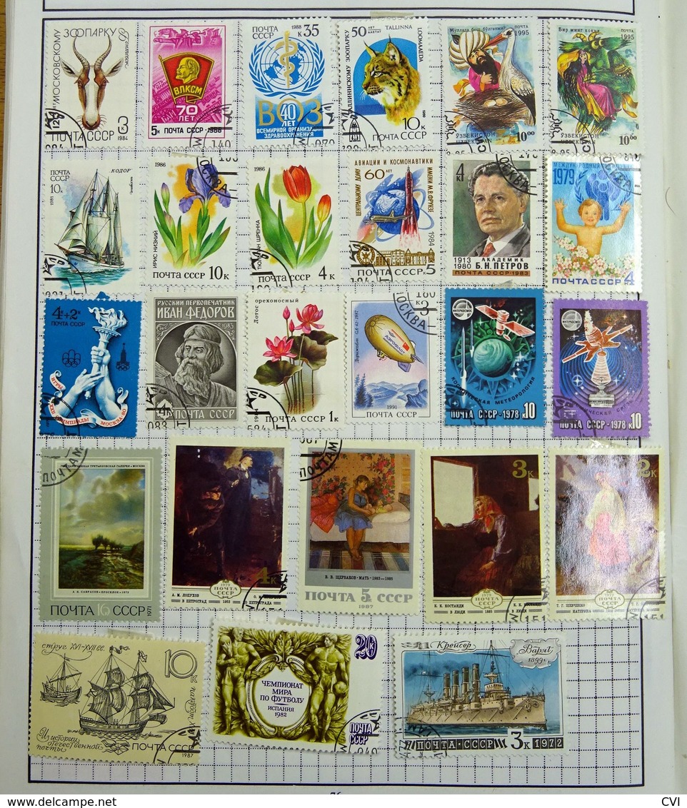 The Globe Master World Stamp Album.