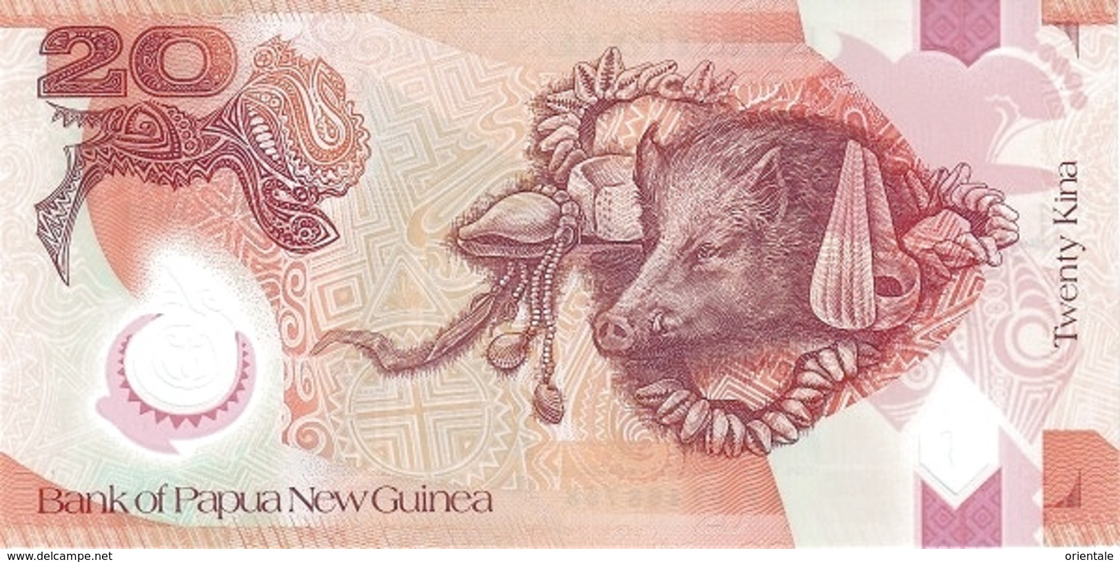 PAPUA NEW GUINEA P. 31a 20 K 2007 UNC - Papouasie-Nouvelle-Guinée