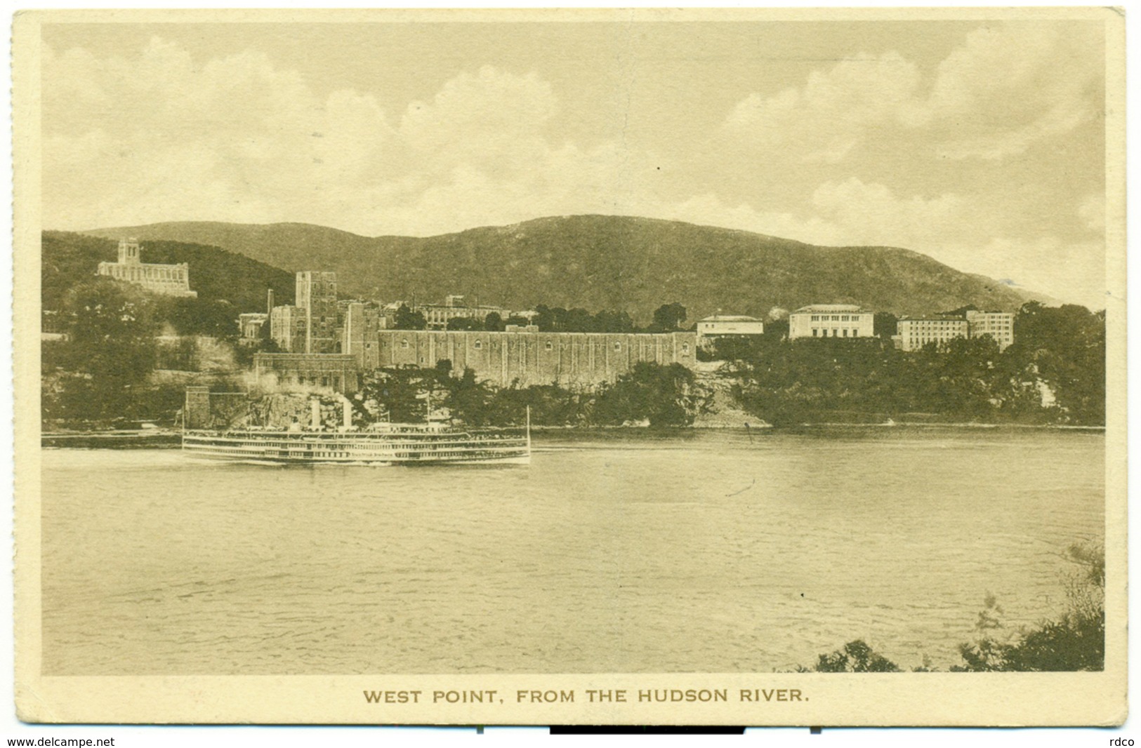 NEW YORK, West Point From The Hudson River - Hudson River