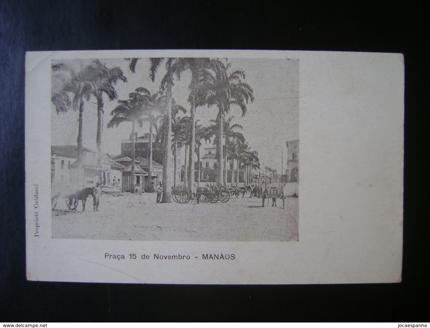 BRAZIL - POSTCARD OF THE NOVEMBER 15TH SQUARE IN MANAUS / AMAZONAS IN THE STATE - Manaus