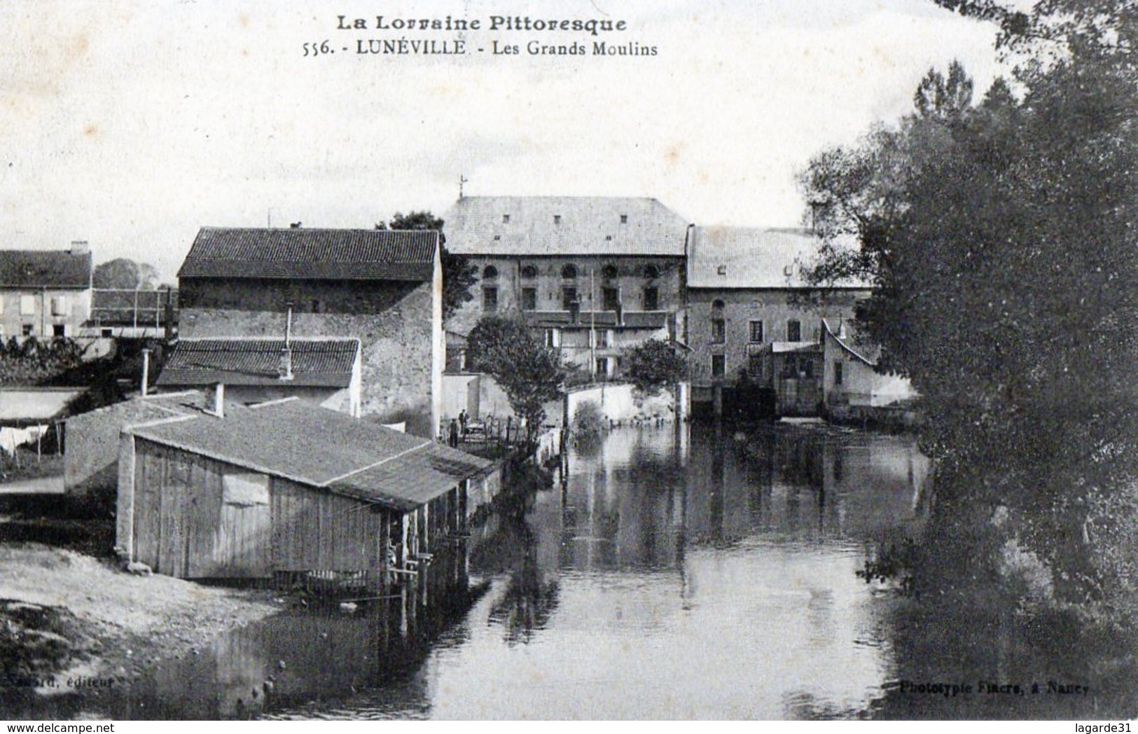54 - LUNEVILLE Les Grands Moulins - Luneville