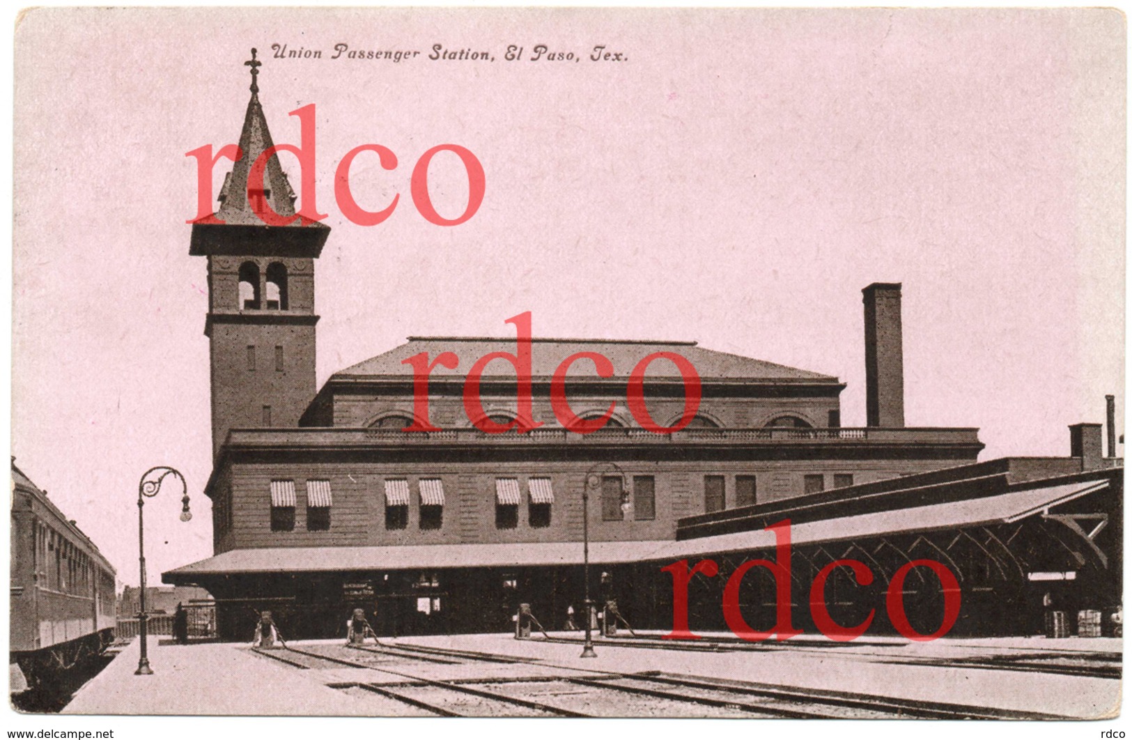 TEXAS El Paso, Union Passenger Railroad Station - El Paso