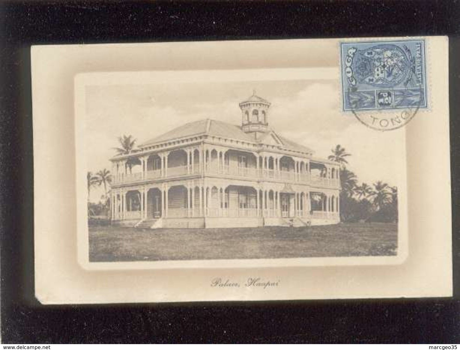 Palace Haapai Pas D'éditeur Entier Postal Toga Tonga Timbre Stamp - Tonga