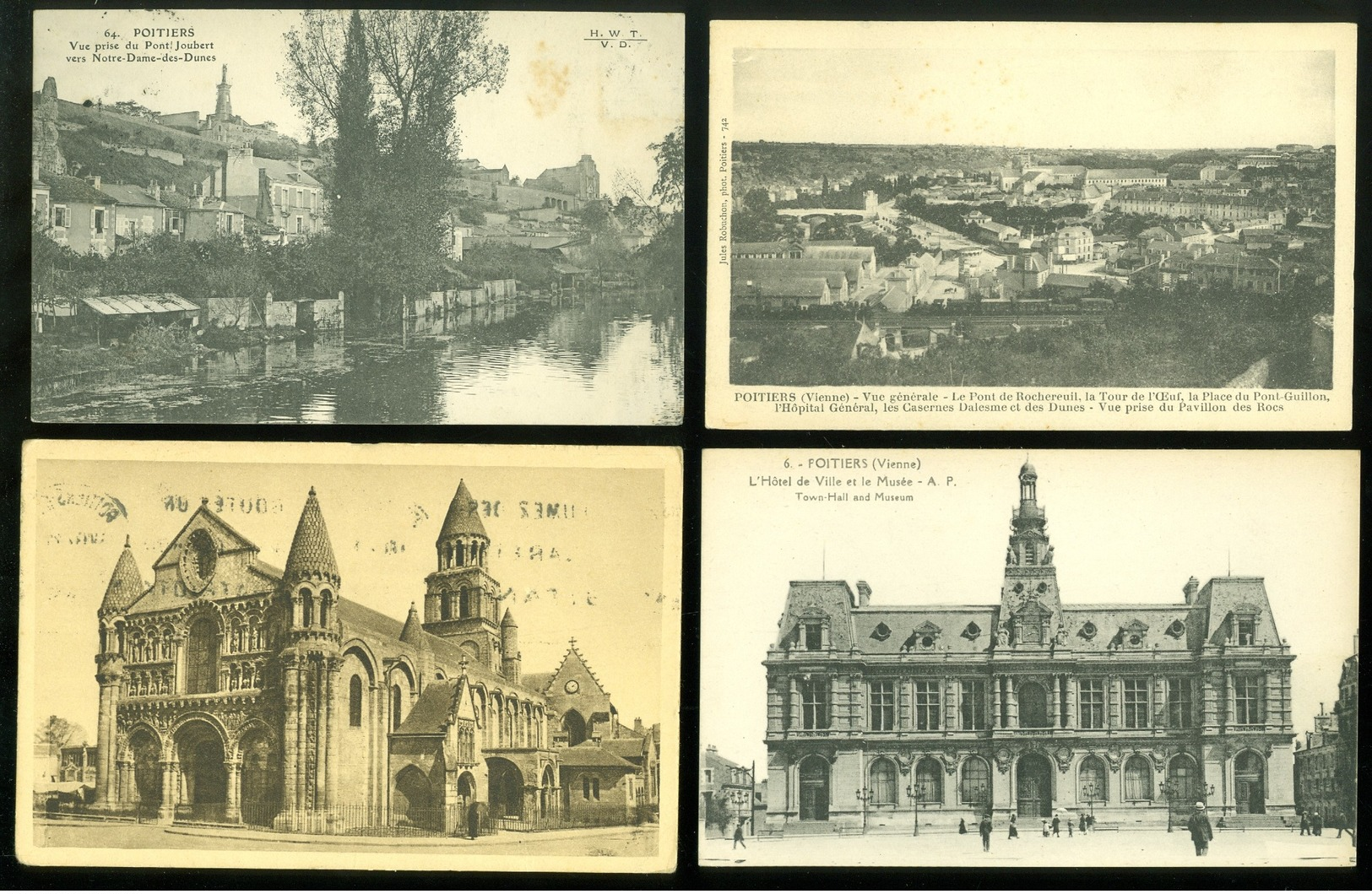 Lot De 20 Cartes Postales De France Vienne  Poitiers    Lot Van 20 Postkaarten Van Frankrijk ( 86 ) - 20 Scans - 5 - 99 Cartes