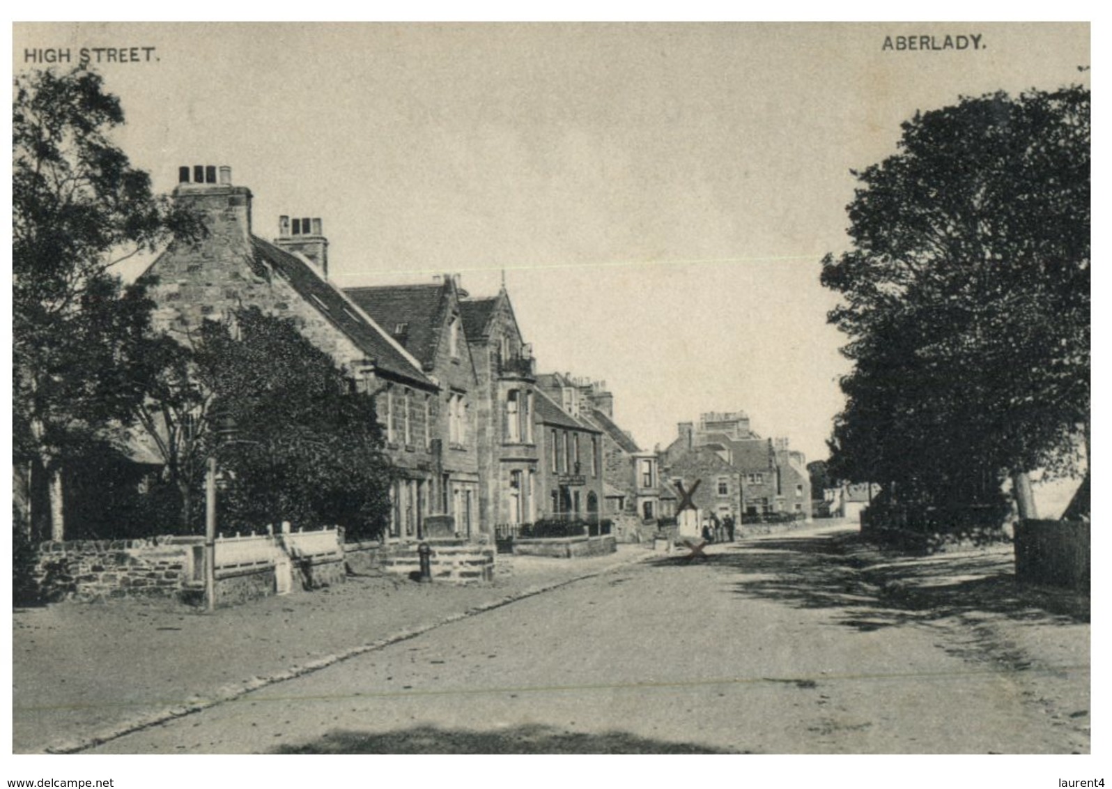 (086) Very Old Postcard - UK - Scotland - Aberlady (1910) - East Lothian