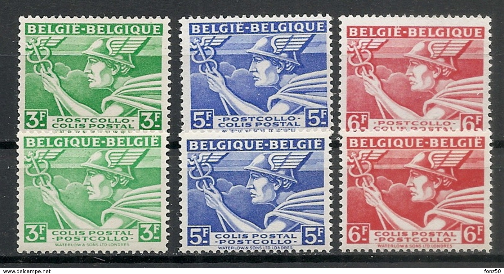 BELGIE/BELGIQUE  1945 * Nr SP 288/90A * Postfris Xx - Autres & Non Classés
