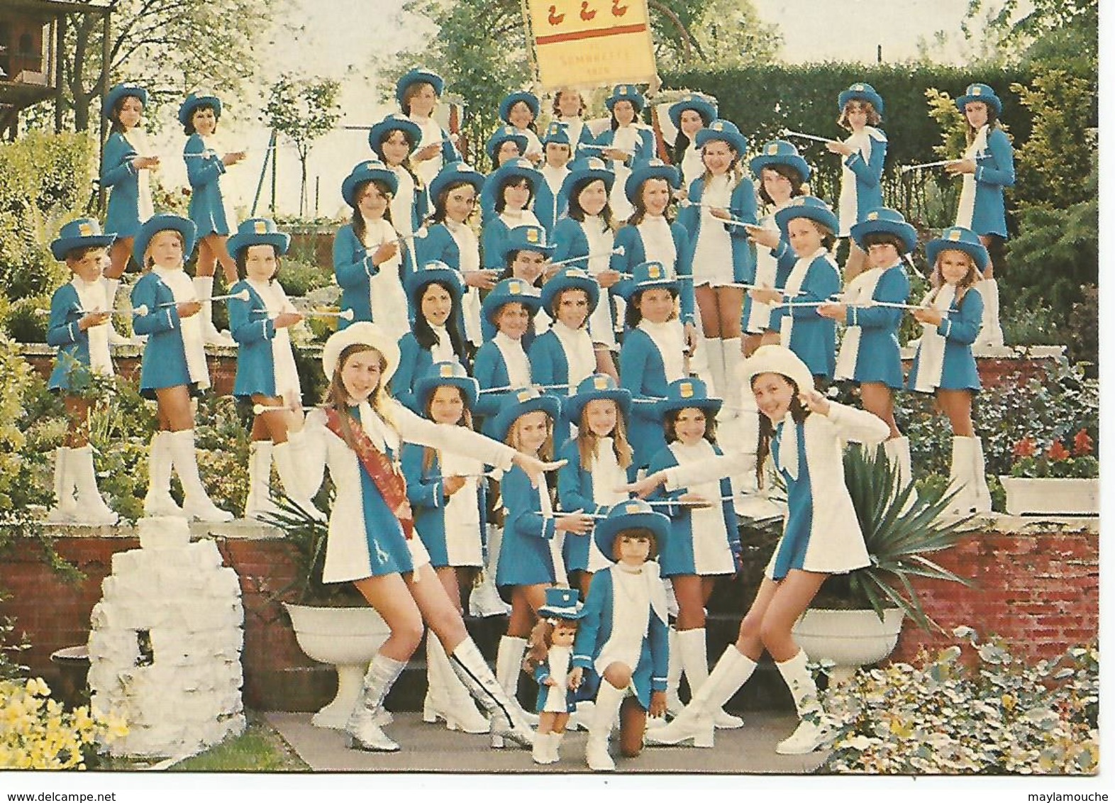 Sombreffe Les Merlettes Championne De La Province De 1975 A 1978 ( Majorettes - Sombreffe