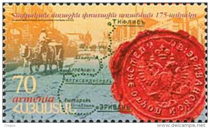 Armenia Armenien 2003 Mi. 485 175th Aniv Of First Armenian Postal Dispatch - Armenien