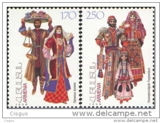 Armenia Armenien 1998 Mi. 339-340 - Armenien