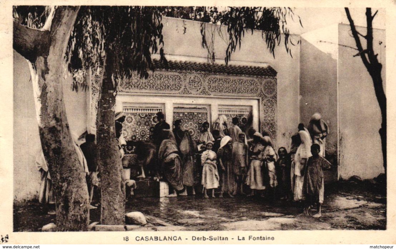 MAROC - CASABLANCA - DERB SULTAN LA FONTAINE - Casablanca