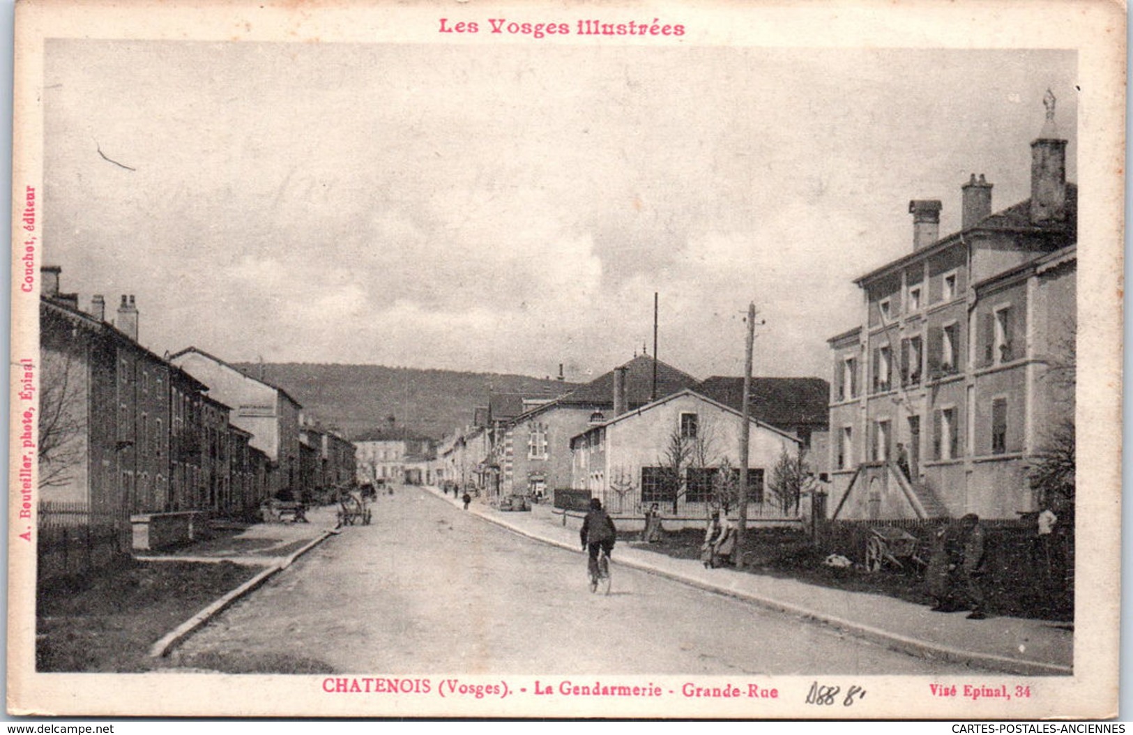 88 CHATENOIS - La Gendarmerie, Grande Rue - Chatenois