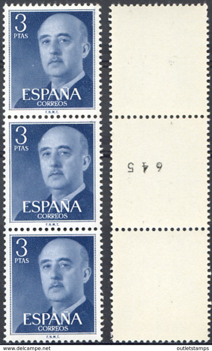 Ref. 4071 * NEW *  - SPAIN . 1955. GENERAL FRANCO. GENERAL FRANCO - Nuevos