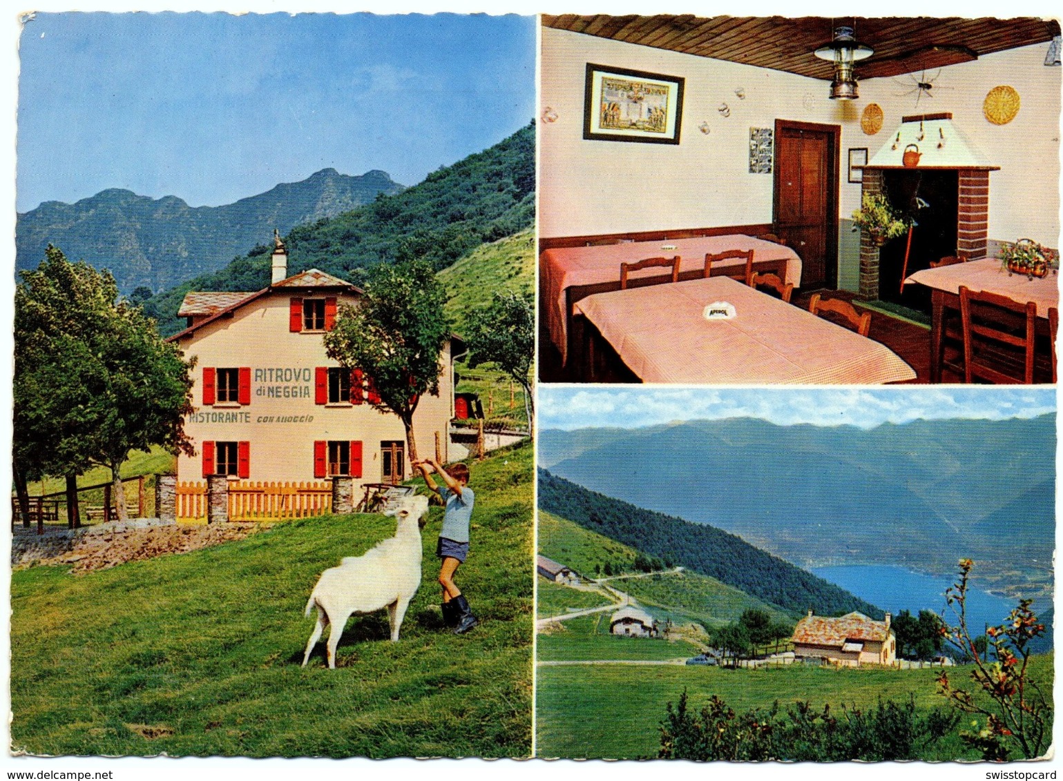 RITROVO DI NEGGIA Ristorante Ziege Fermata Postale ALPE DI NEGGIA Gambarogno - Gambarogno