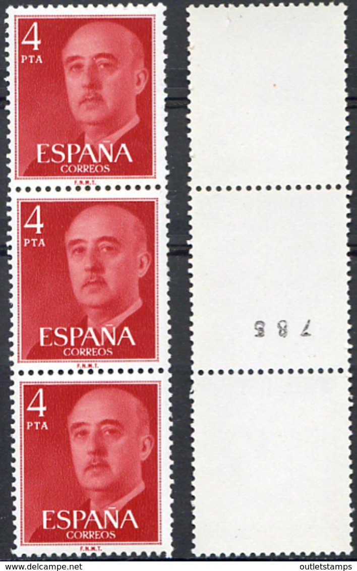 Ref. 4072 * NEW *  - SPAIN . 1955. GENERAL FRANCO. GENERAL FRANCO - Nuevos