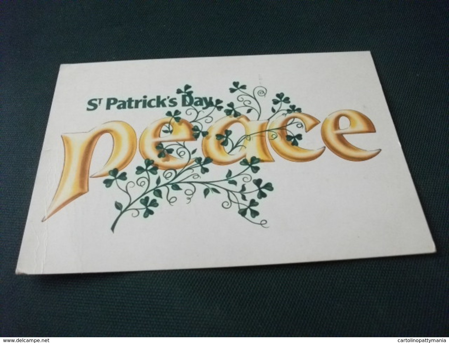 SAINT PATRICK'S DAY PEACE  GREETINGS FROM IRELAND  17 MARZO - Saint-Patrick