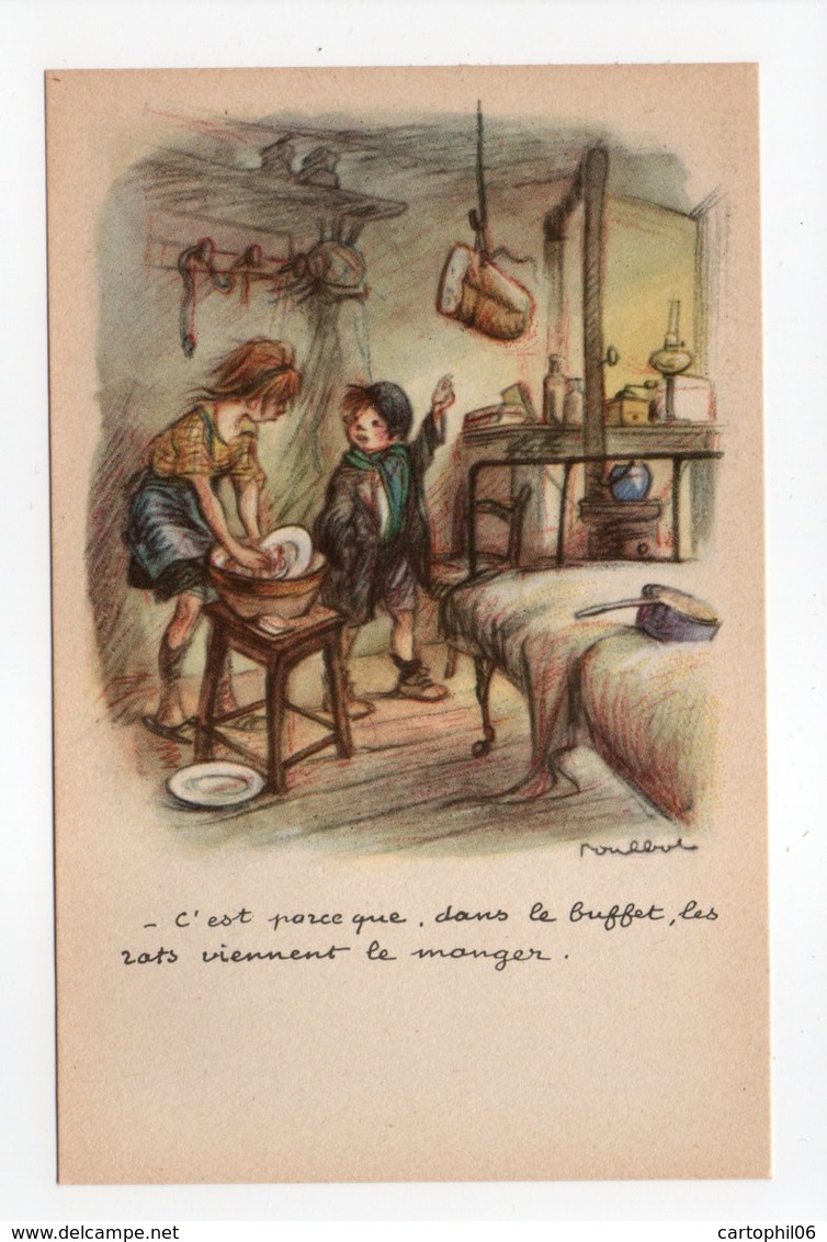 - CPA POULBOT (Illustrateurs) - LIGUE NATIONALE CONTRE LE TAUDIS - Edition A. Rampin - - Poulbot, F.