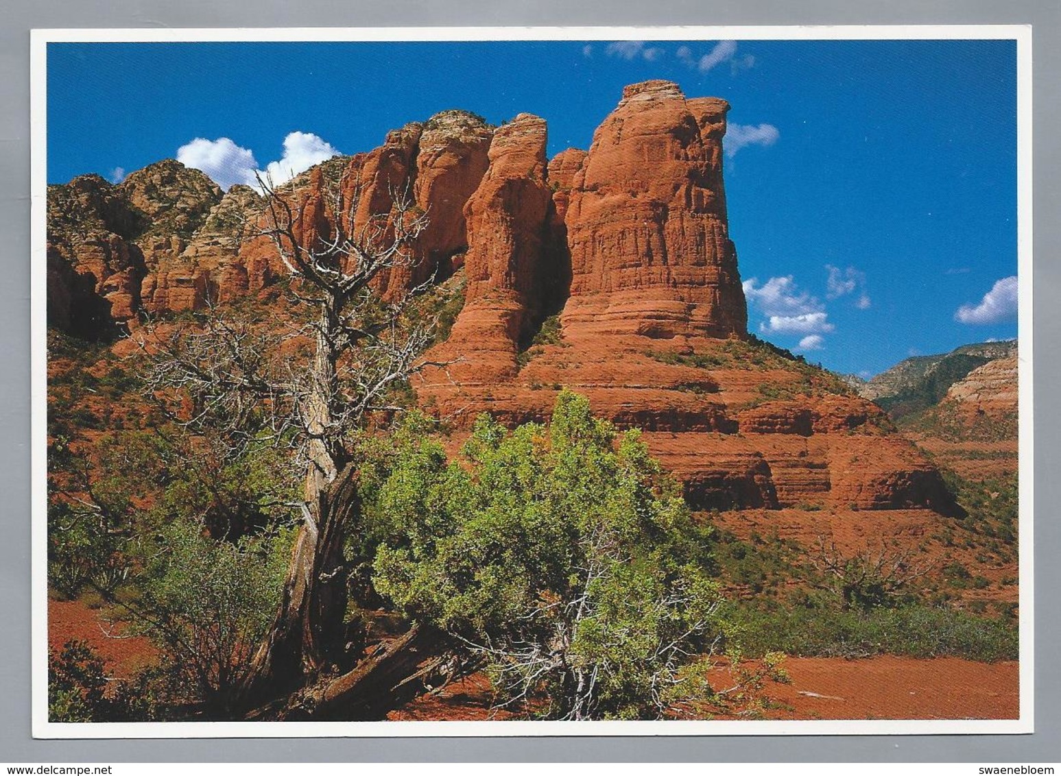 US.- , SEDONA, ARIZONA. COFFEE POT ROCK. Photographer Bob Clemenz - Sedona