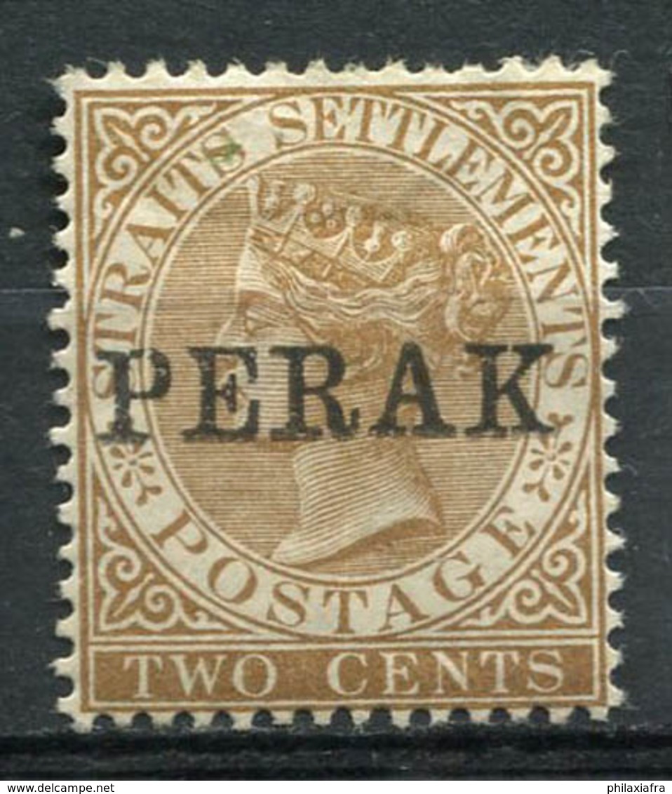 Perak 1880 Neuf * 60% Surimprimé - Perak