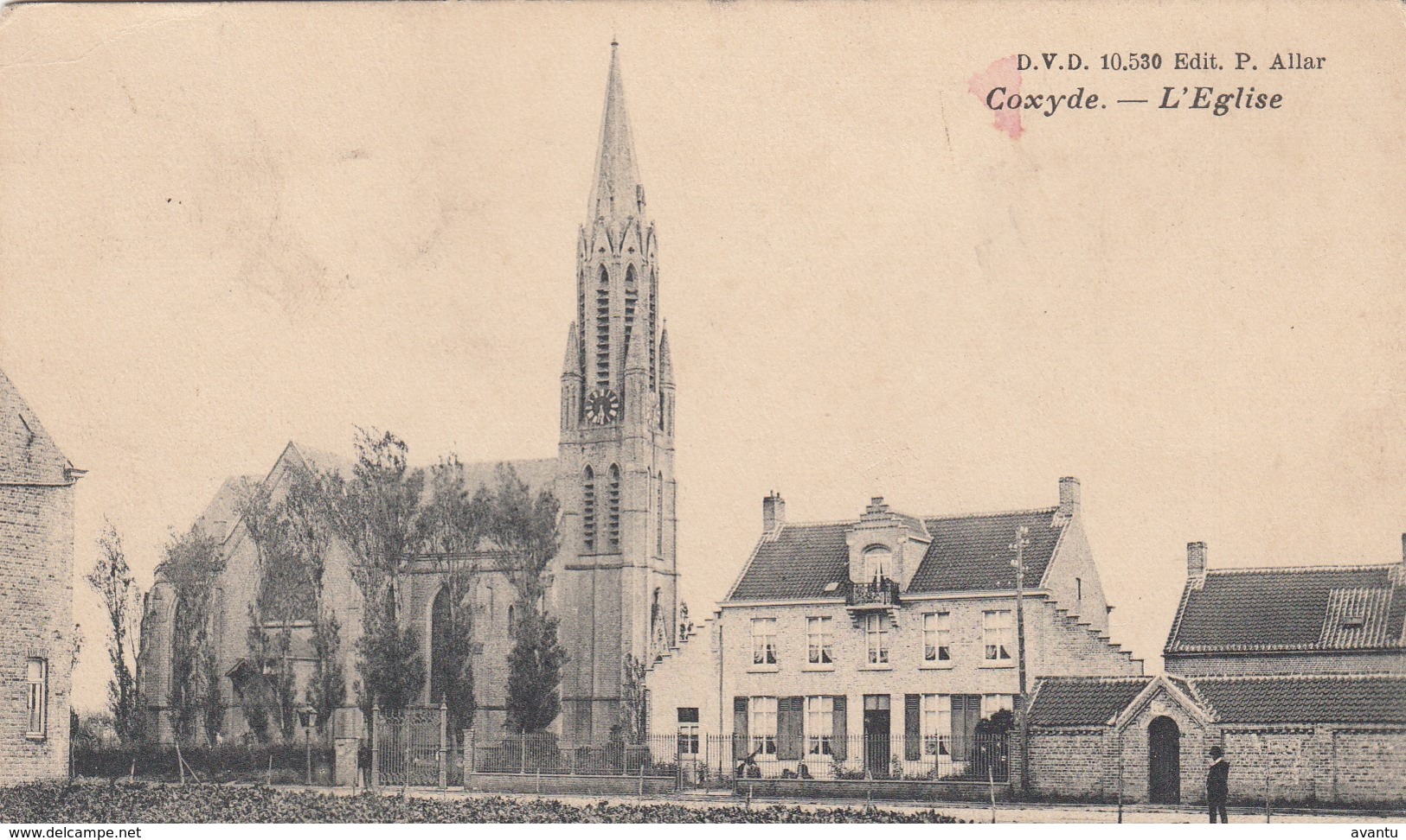 KOKSIJDE / DE KERK / L EGLISE  1922 - Koksijde