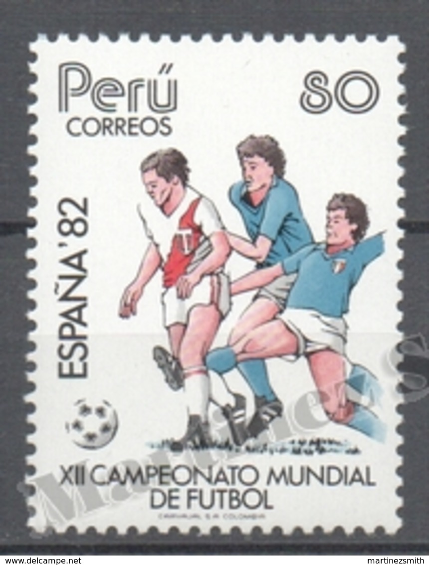 Peru / Perou 1982 Yvert 735 España '82, Football World Cup - MNH - Perú