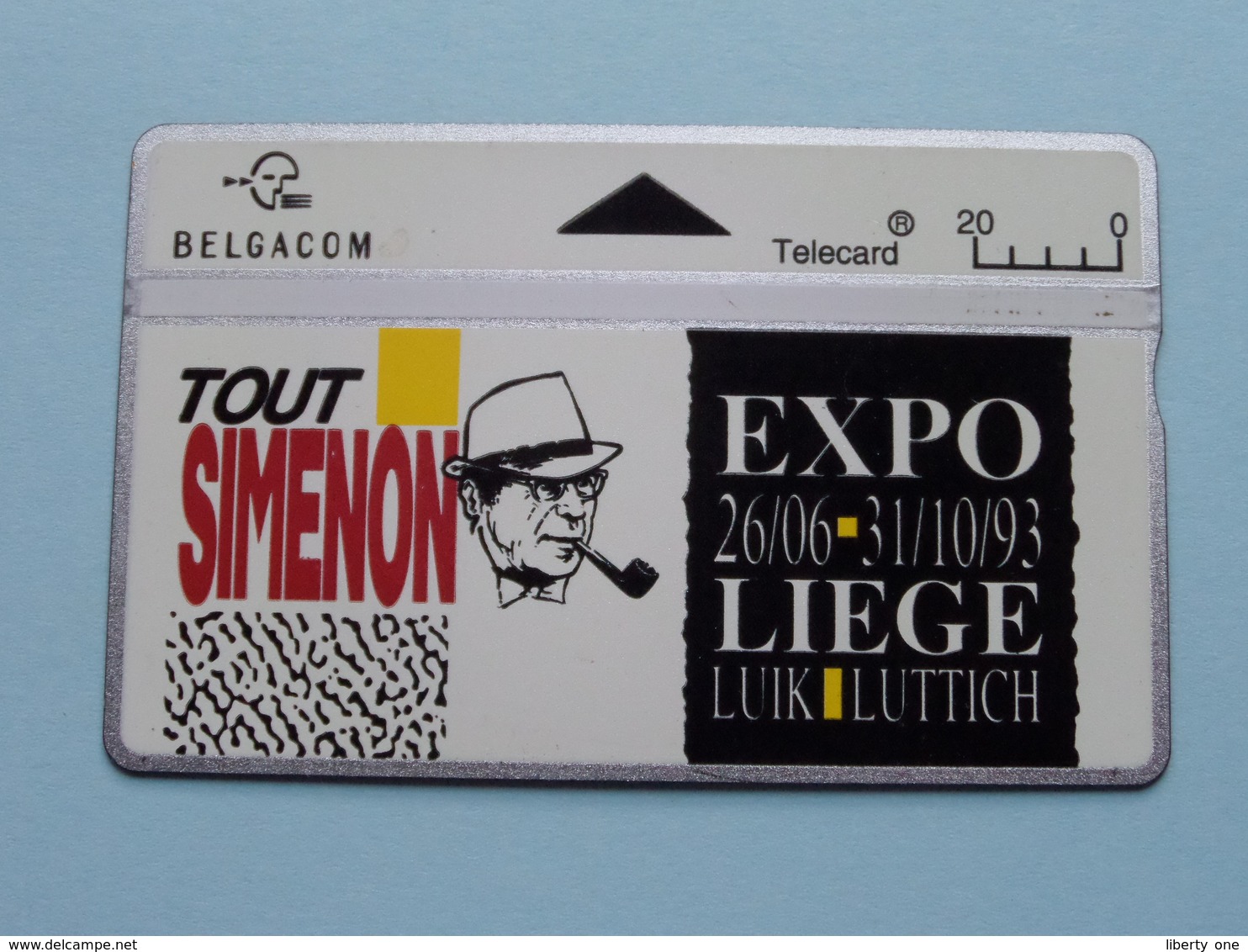 Tout SIMENON - EXPO 1993 Liège Luik Luttich ( Zie Foto's ) Belgacom ! - Autres & Non Classés