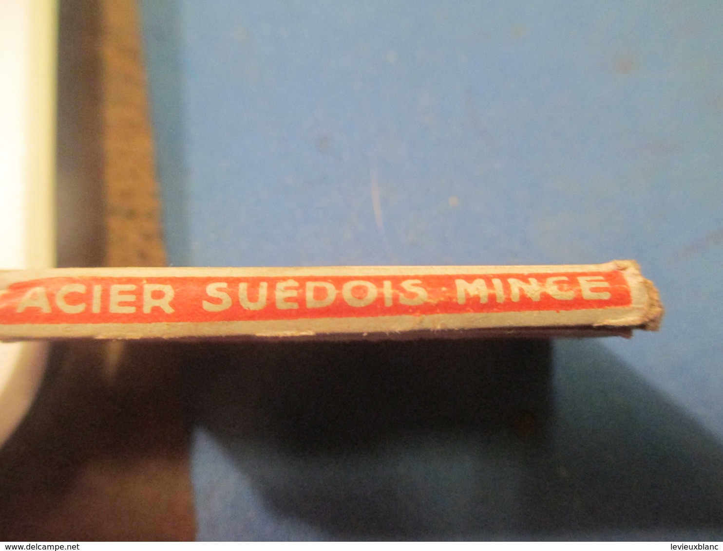 Lames De Rasoir Anciennes/MIRA/Lame Extra-mince Luxe/Acier Suédois/Fabrication Française/(4 Lames)/Vers1920-50   PARF104 - Scheermesjes