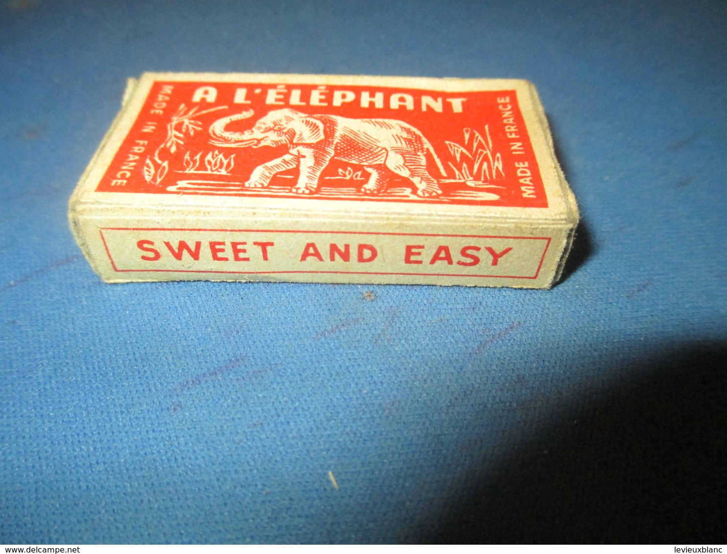 Lames De Rasoir Anciennes/à L'Elephant/Made In France/First Quality/Sweet And Easy/( 6 Lames)/Vers1920-50   PARF105 - Razor Blades