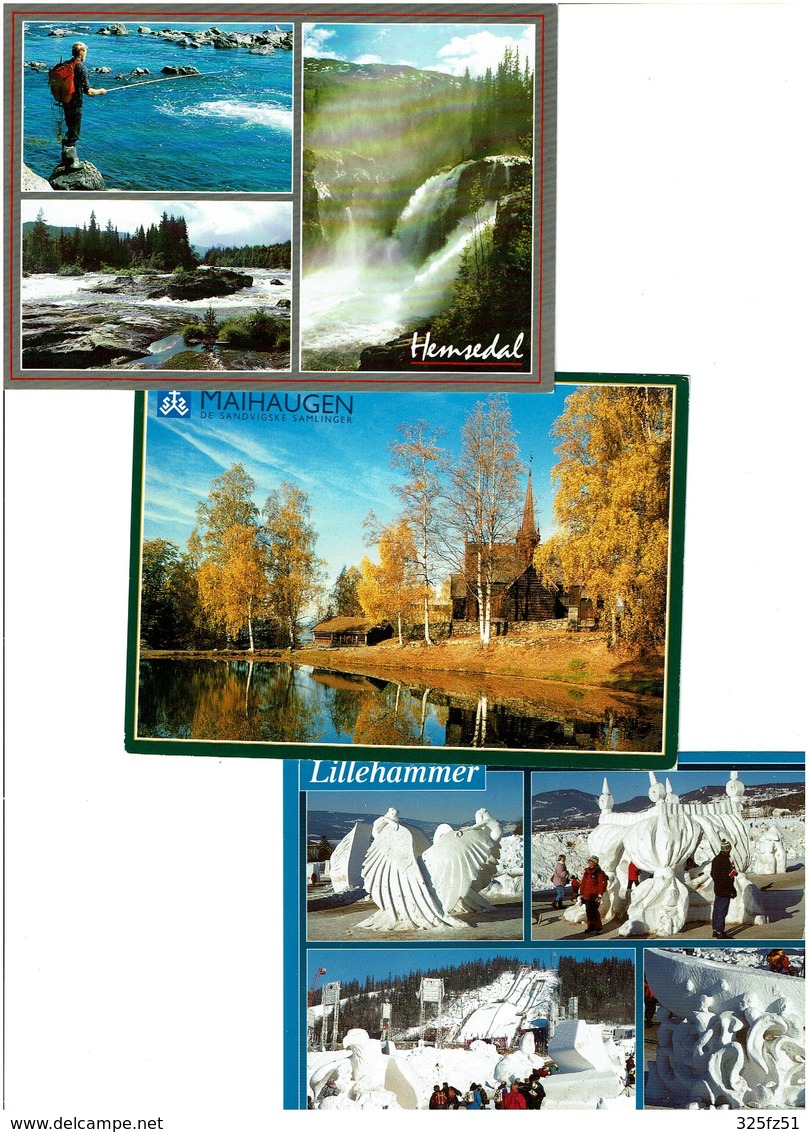 NORVEGE /  Lot De 85 Cartes Postales Modernes Neuves - 5 - 99 Cartes