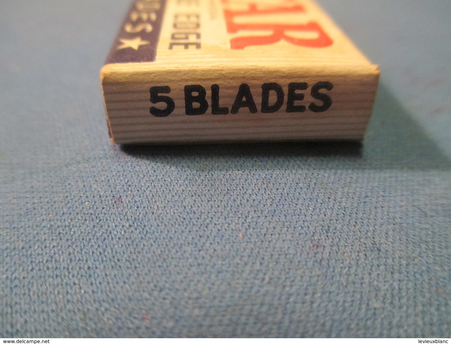 Lames De Rasoir Anciennes/STAR/Blades/Double Edge/Made In USA/( 4 Lames)/Made By 6NX Process/Vers1920-50      PARF107 - Razor Blades