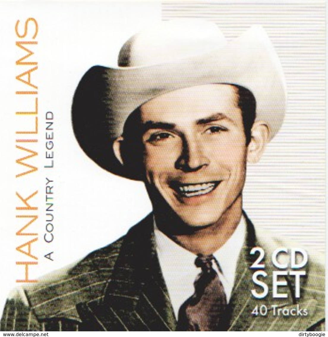 Hank WILLIAMS - A Country Legend - 2 CD - Country Et Folk