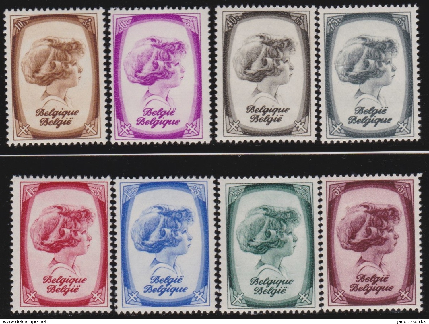 Belgie   .    OBP  .   488/495      .  **    .    Postfris ZONDER Charnier  .  /   .  Neuf SANS  Charniere - Unused Stamps