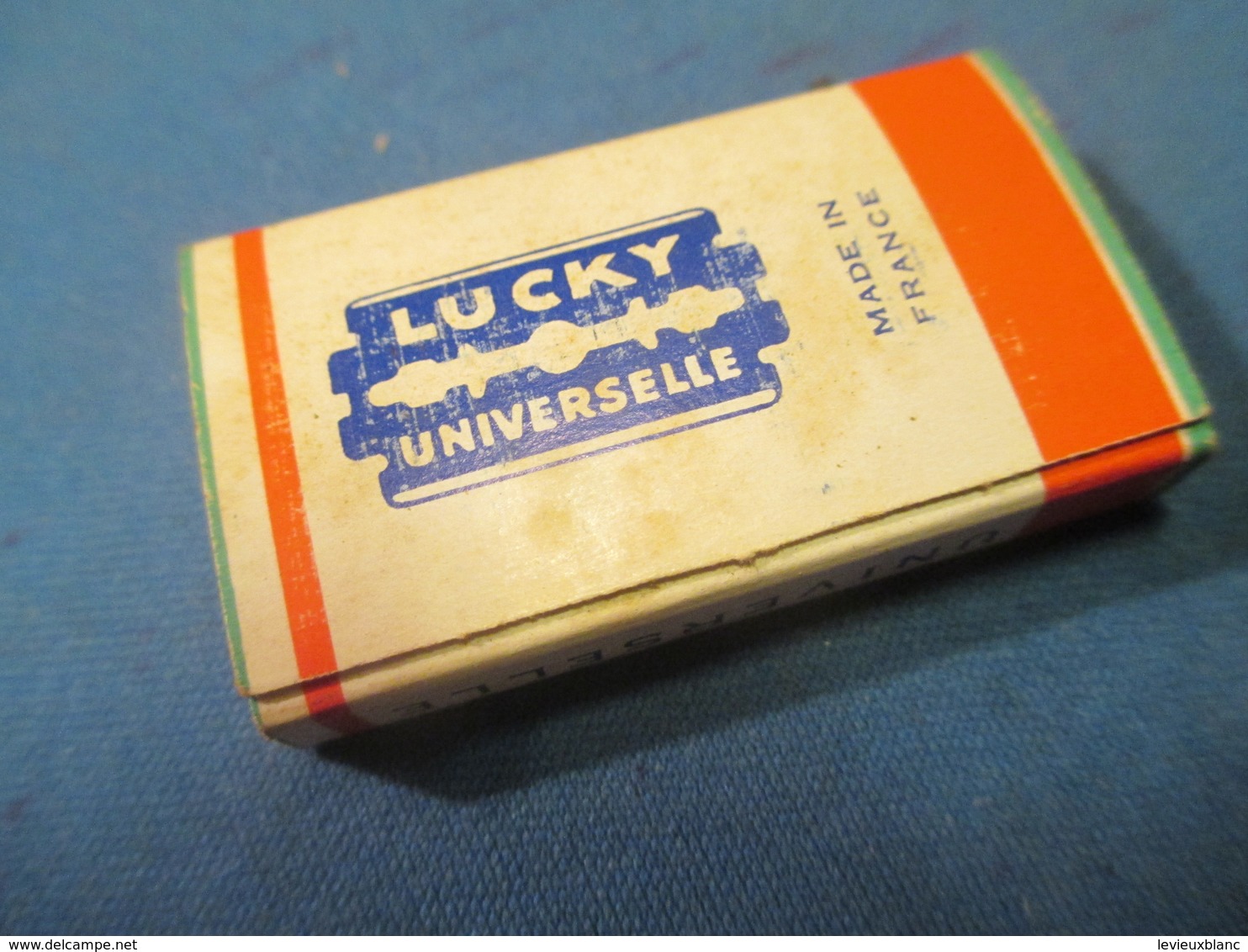 Lames De Rasoir Anciennes/LUCKY Mince Universelle/Made In France /European Product/ ( 5 Lames)/Vers1920-50  PARF113 - Lames De Rasoir