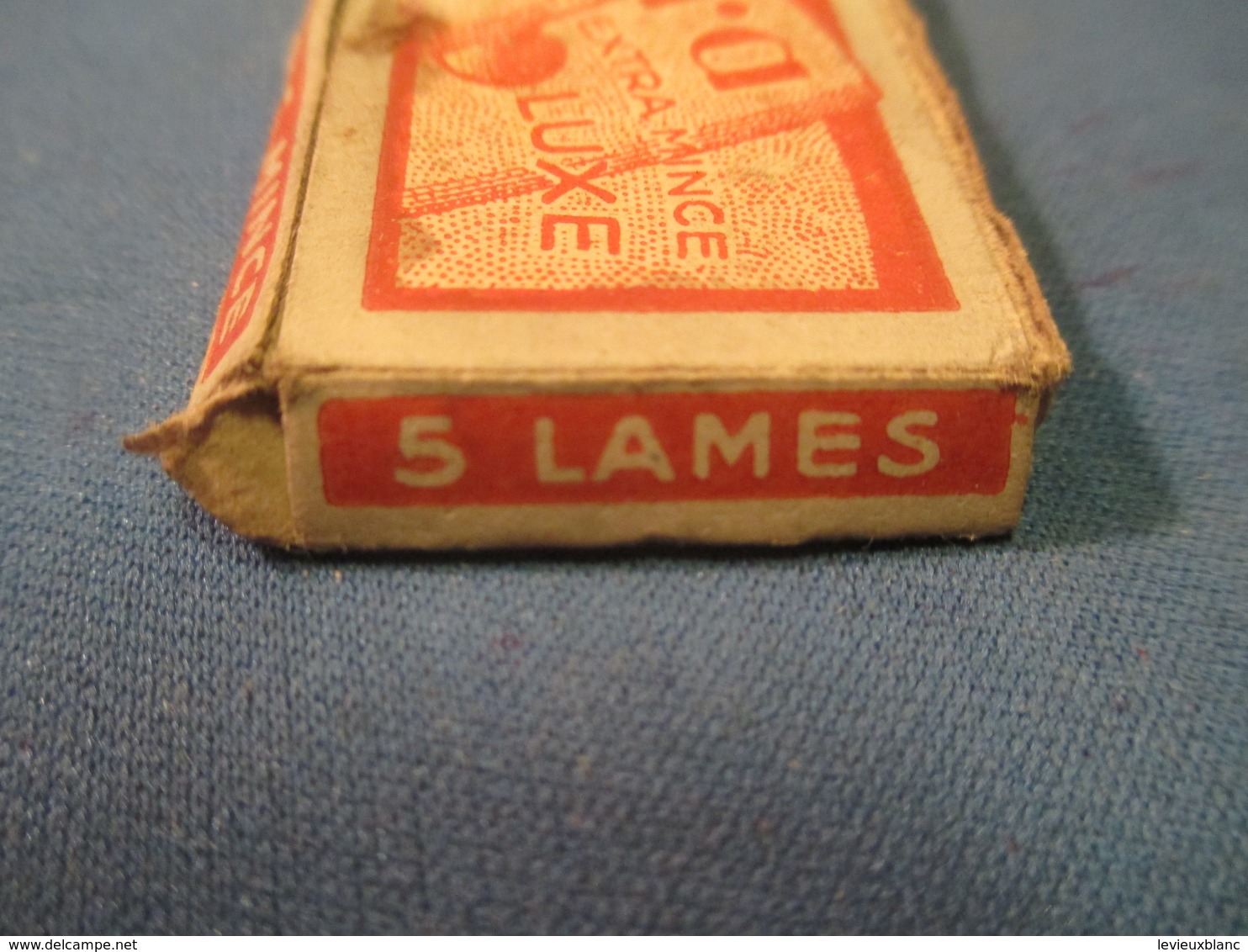 Lames De Rasoir Anciennes/MIRA/Lame Extra Mince/Luxe/Fabrication Française/Acier Suédois/(1 Lame)/Vers1920-50  PARF114 - Razor Blades