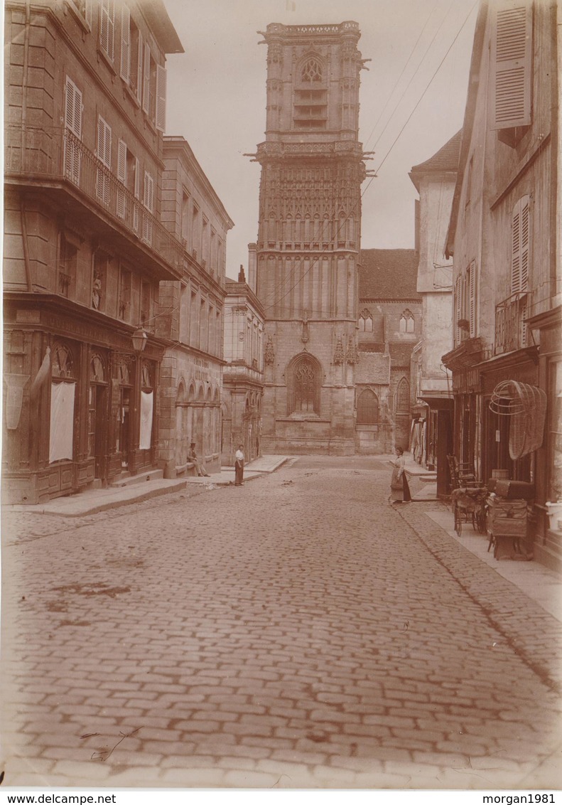 Fin 19 S.d. 20è  Photo 17, Cm X 11,  CLAMECY 58  L'EGLISE - Clamecy