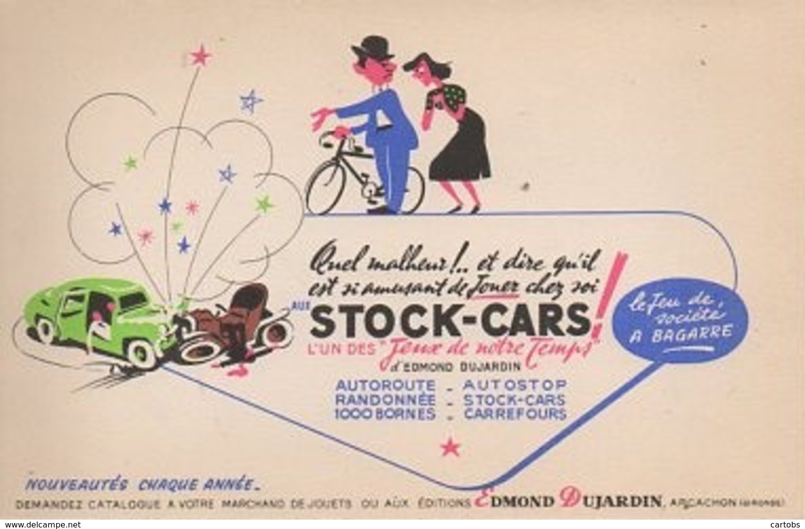 STOCK-CARS Le Jeu De Société à Bagarre - Automobile